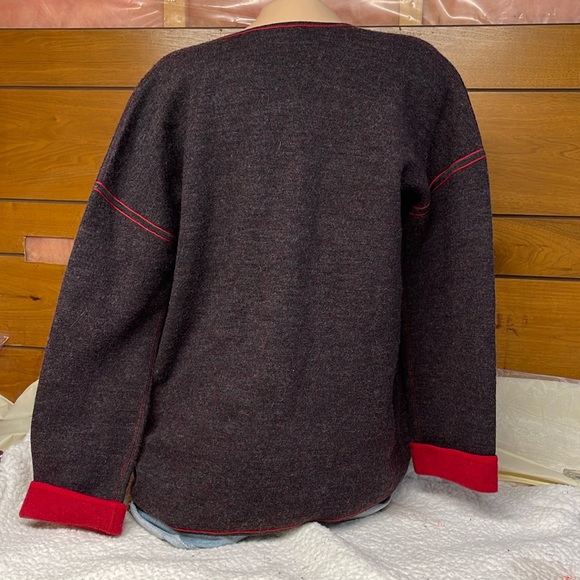 Newton Trading Co Wool Sweater PS- Open Front - - Picture 3 of 6